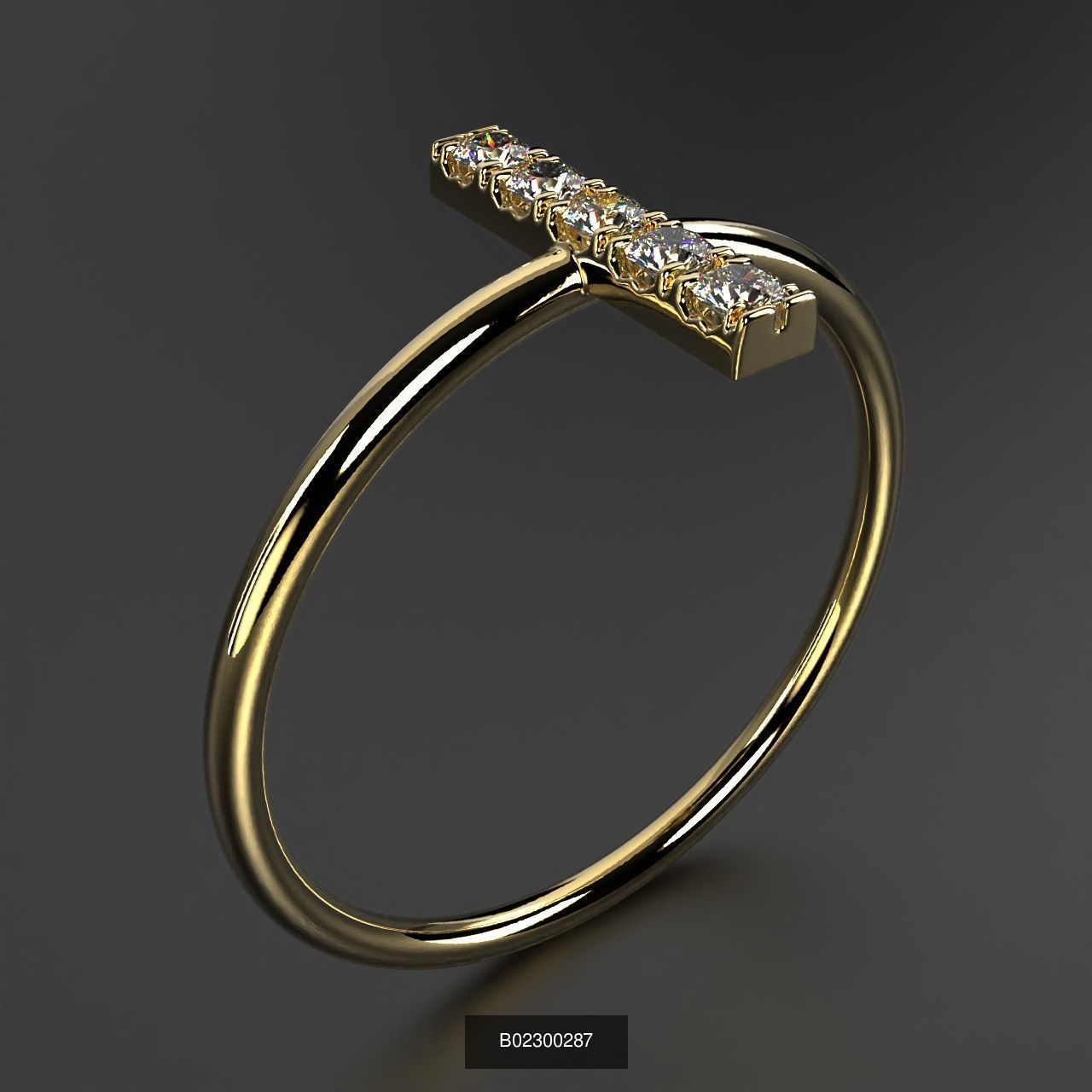 2024 B02 100-300 Melee Rings 3D Model Collection-200 Files _38