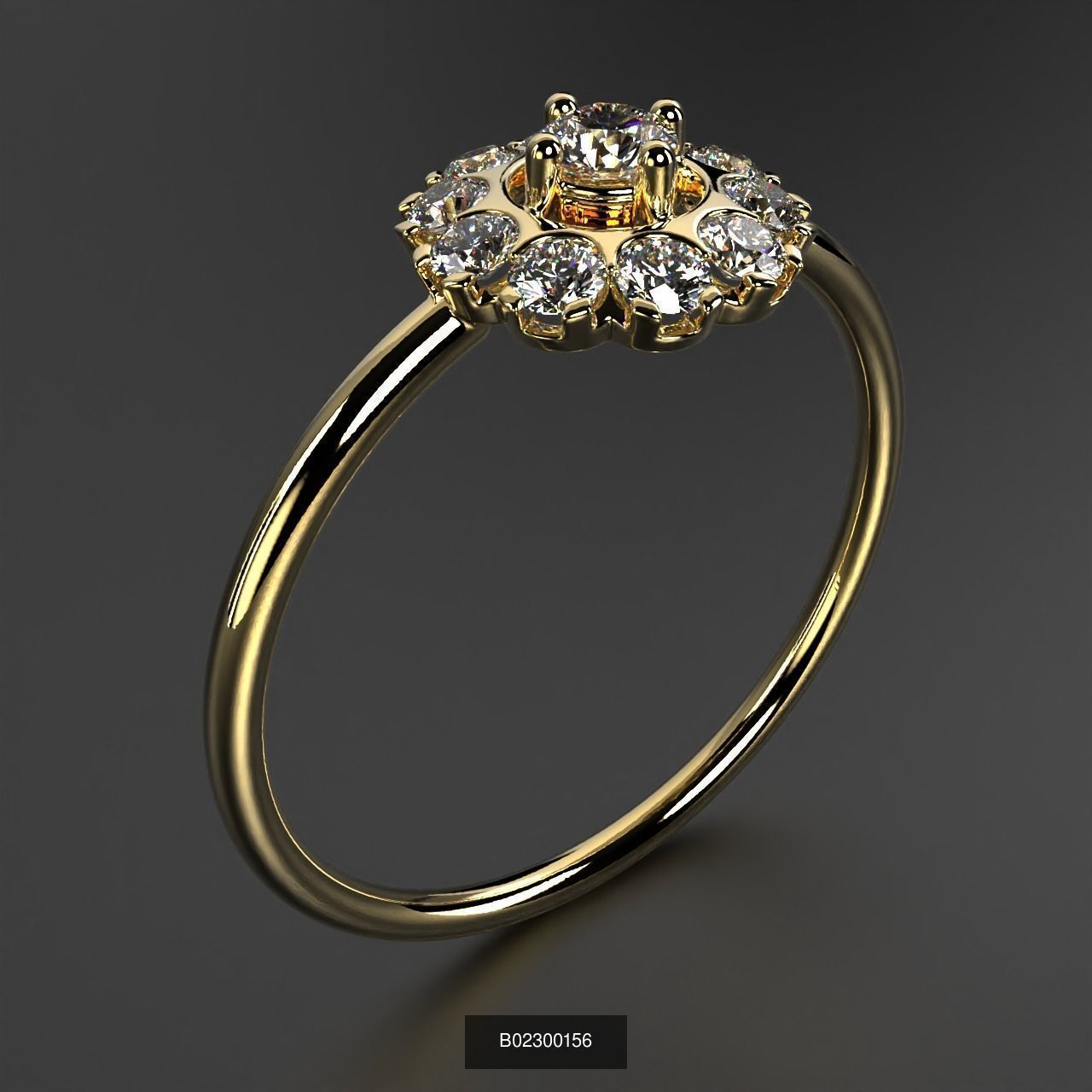 2024 B02 100-300 Melee Rings 3D Model Collection-200 Files _169