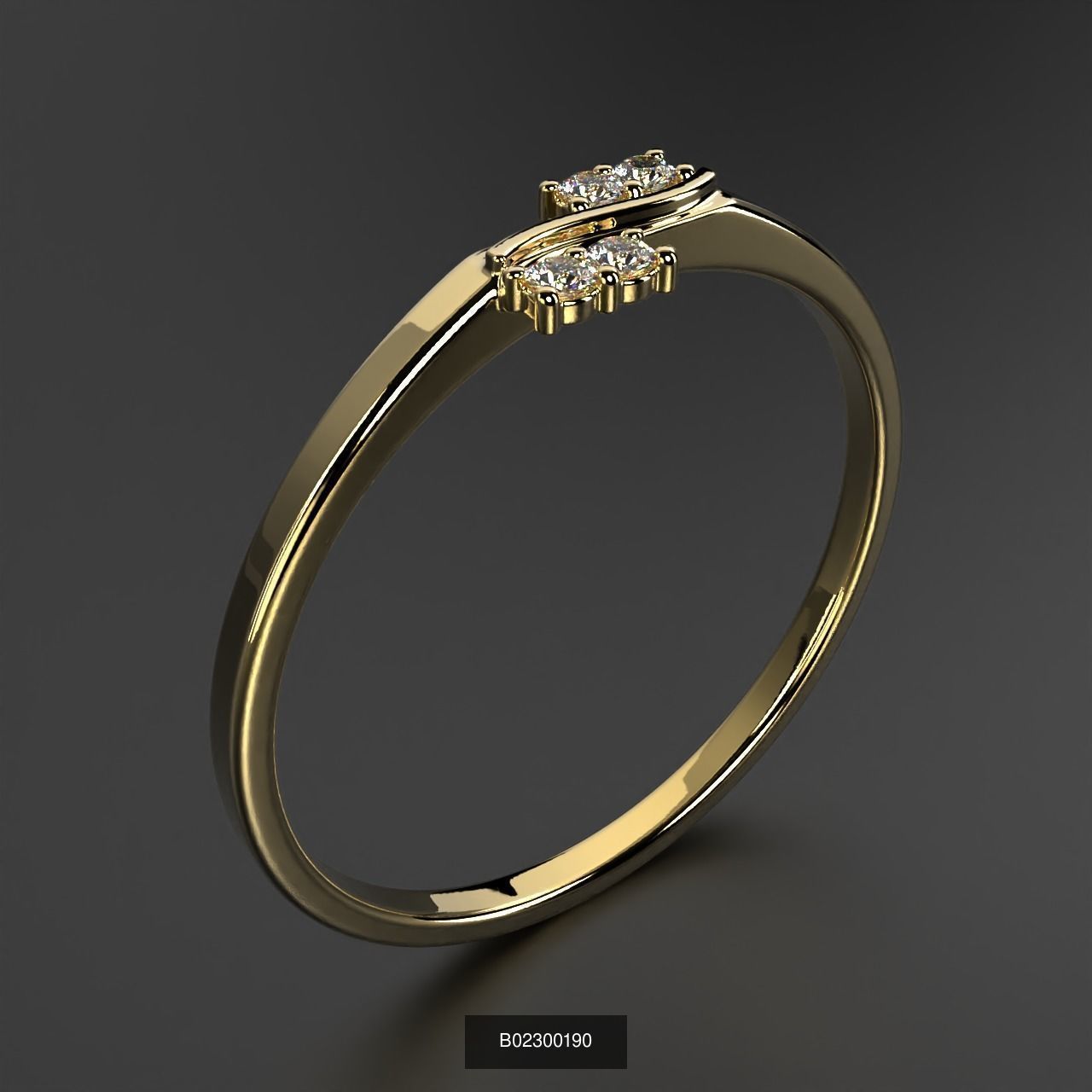 2024 B02 100-300 Melee Rings 3D Model Collection-200 Files _135