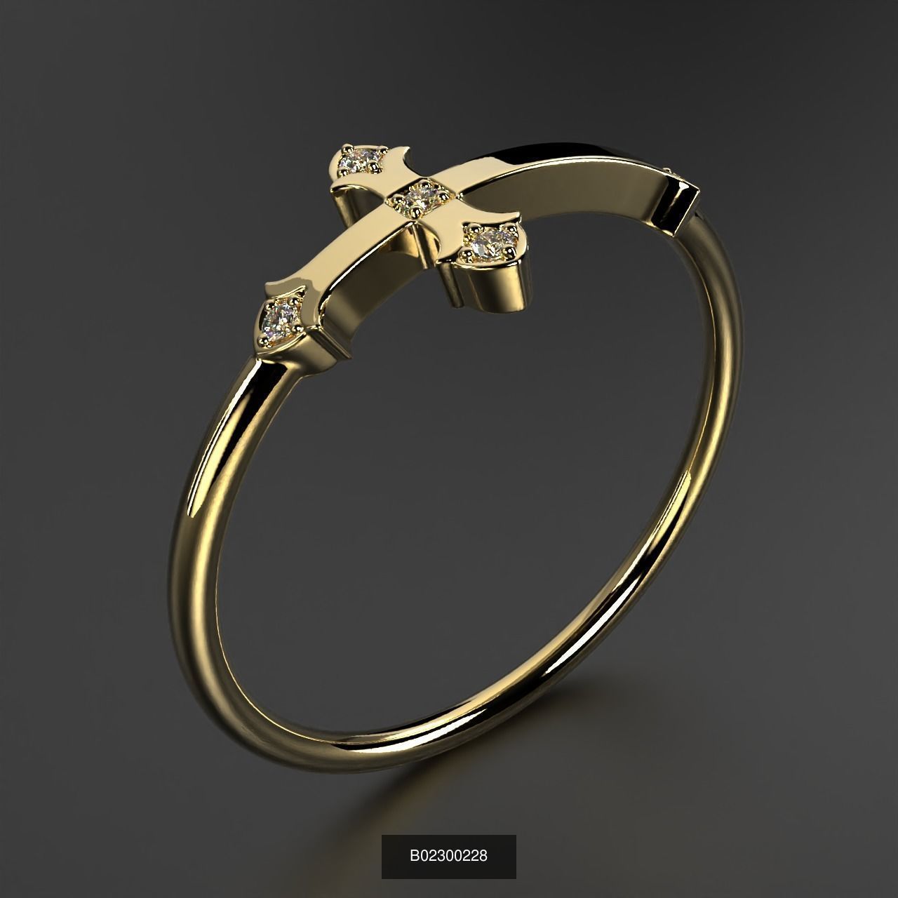 2024 B02 100-300 Melee Rings 3D Model Collection-200 Files _97