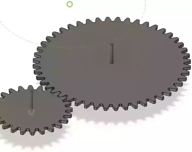 Spur gear 3D print model