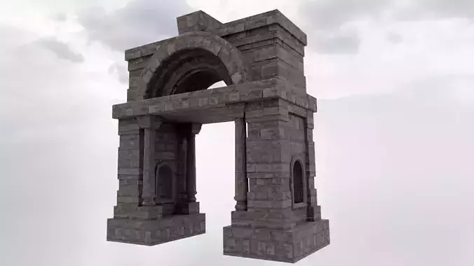 Roman Arch Door
