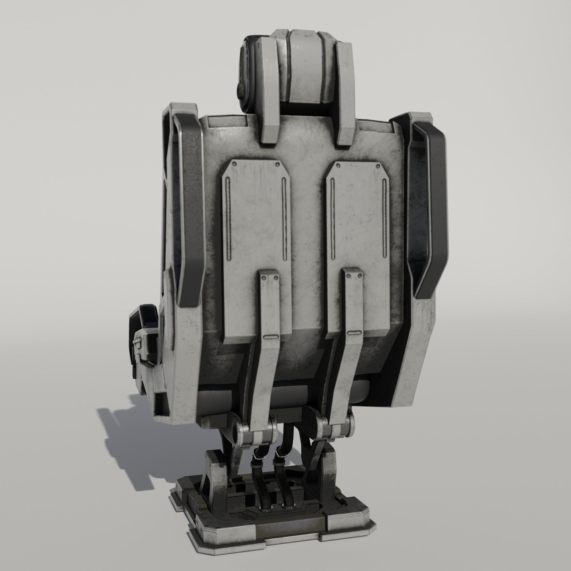 Sci-Fi chair v3 3D model_3