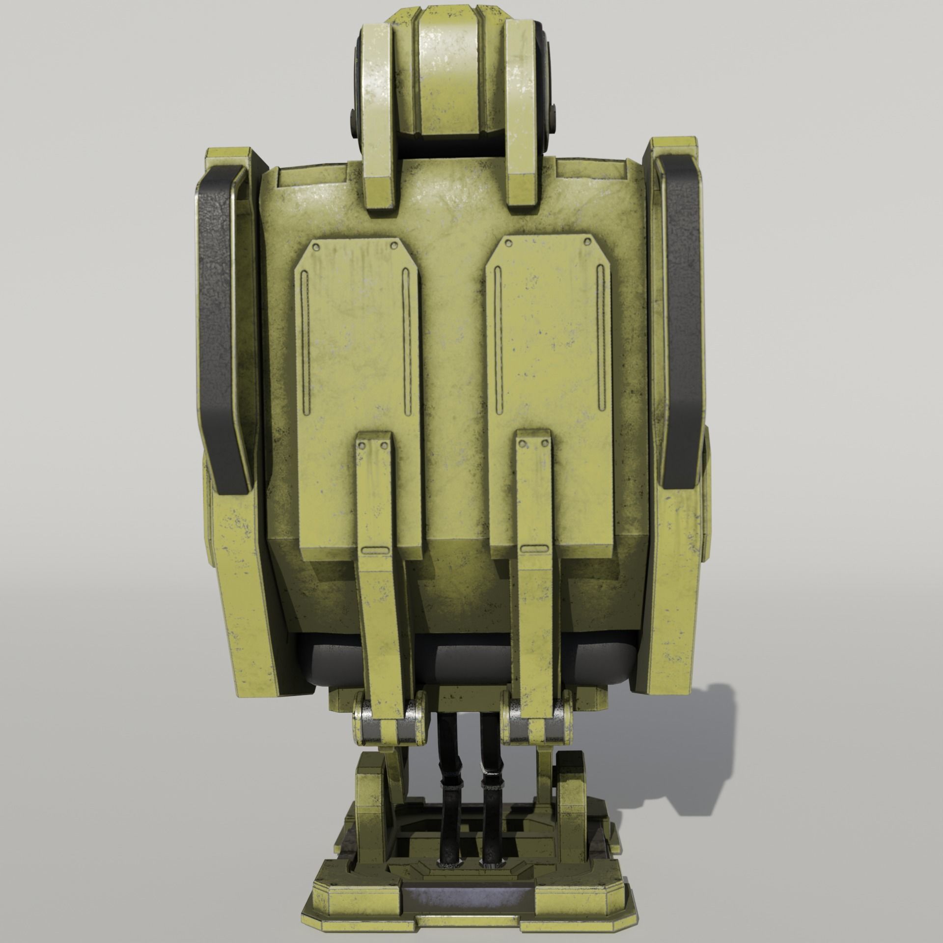 Sci-Fi chair v3 3D model_15