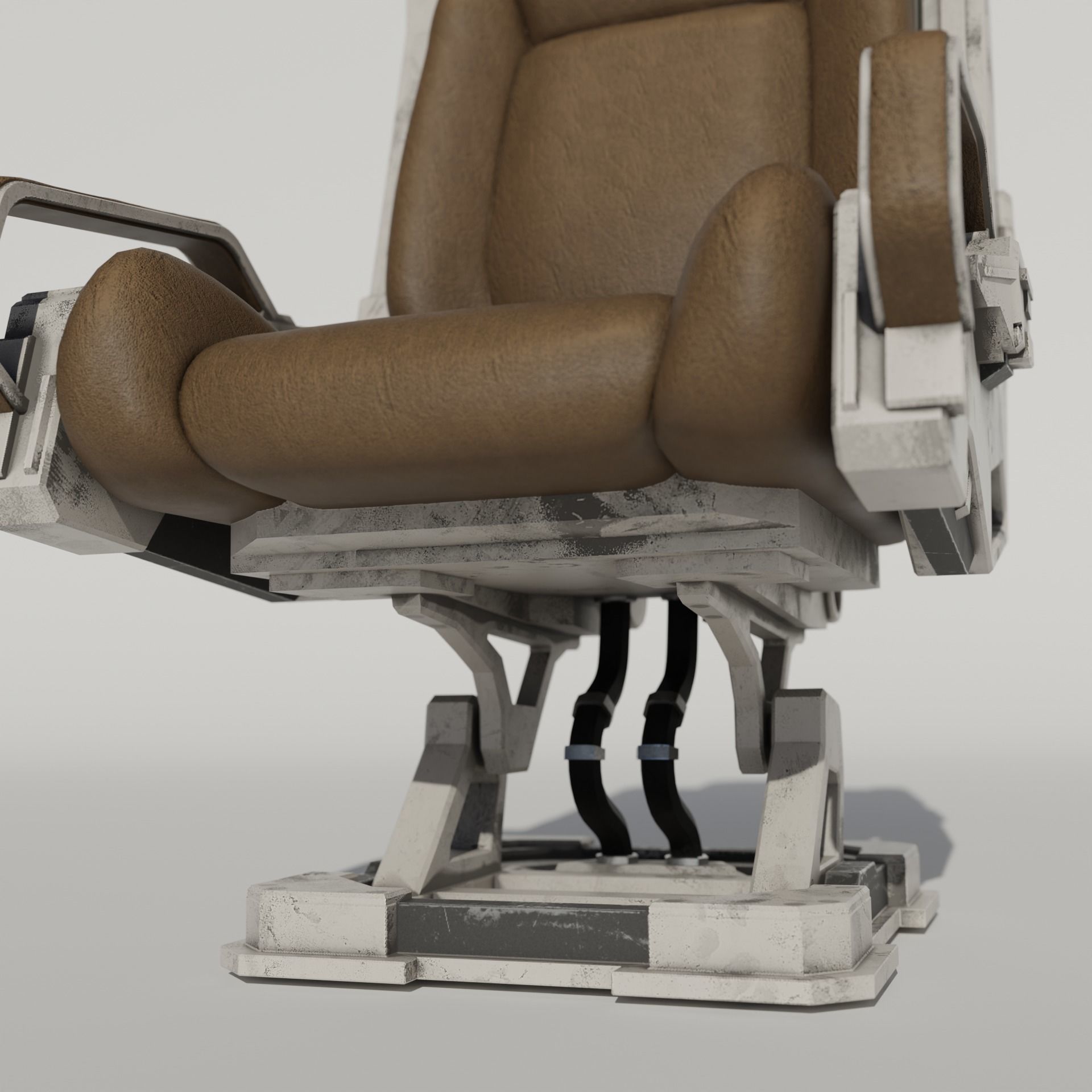 Sci-Fi chair v3 3D model_11