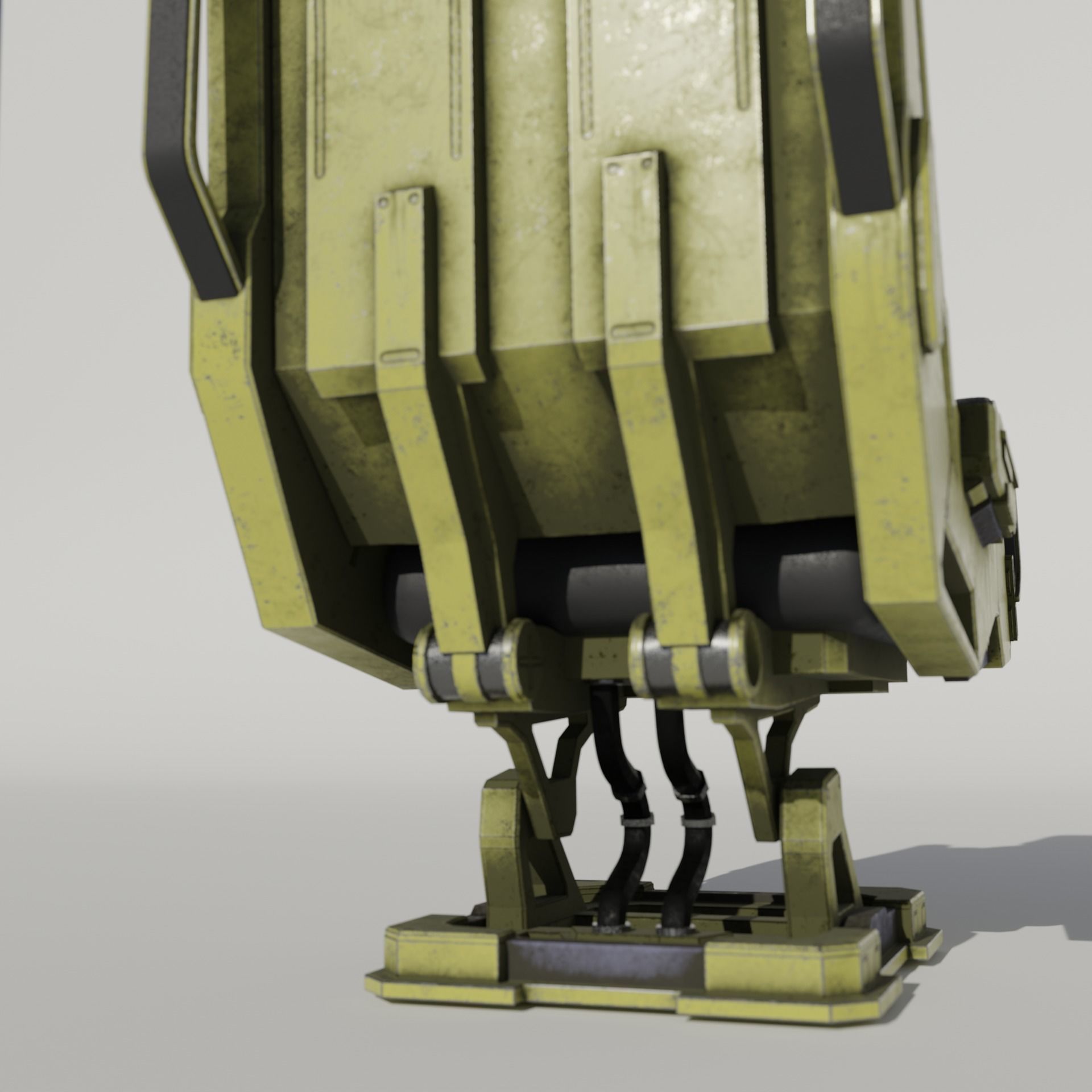 Sci-Fi chair v3 3D model_14