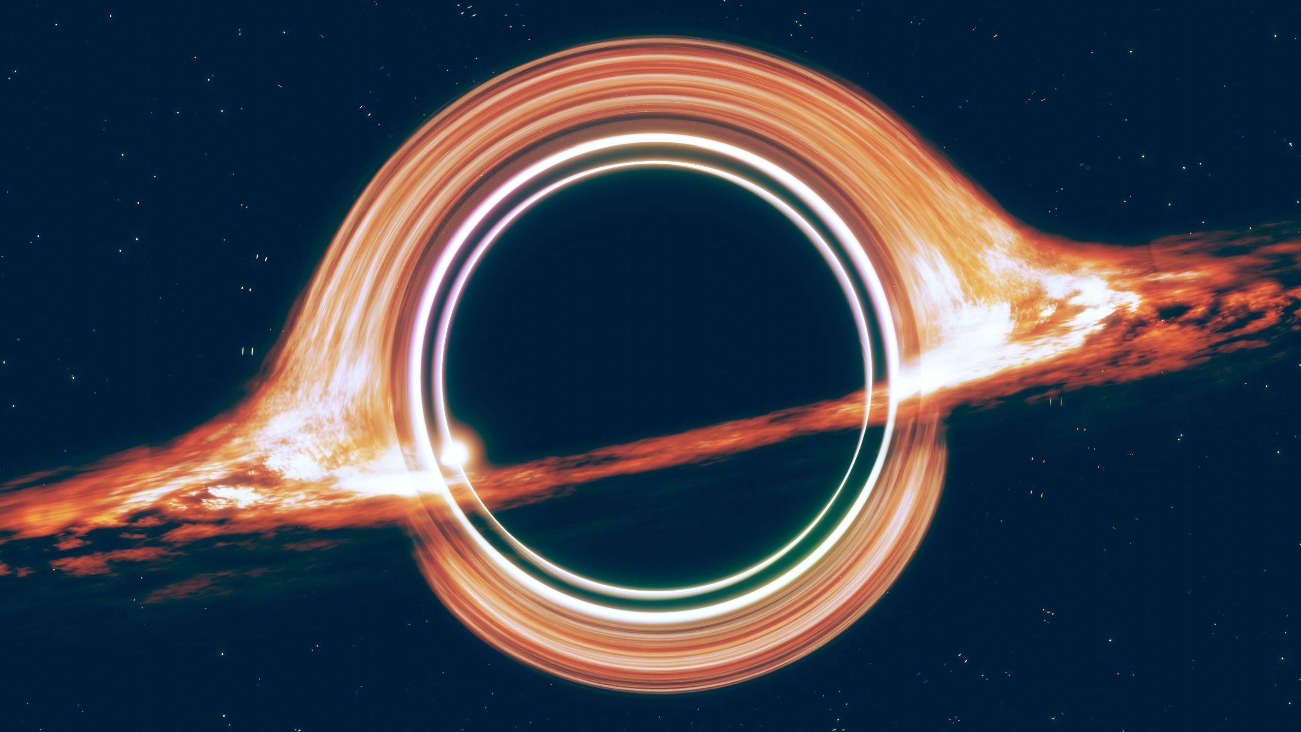 Interstellar Blackhole Low-poly 3D model_5