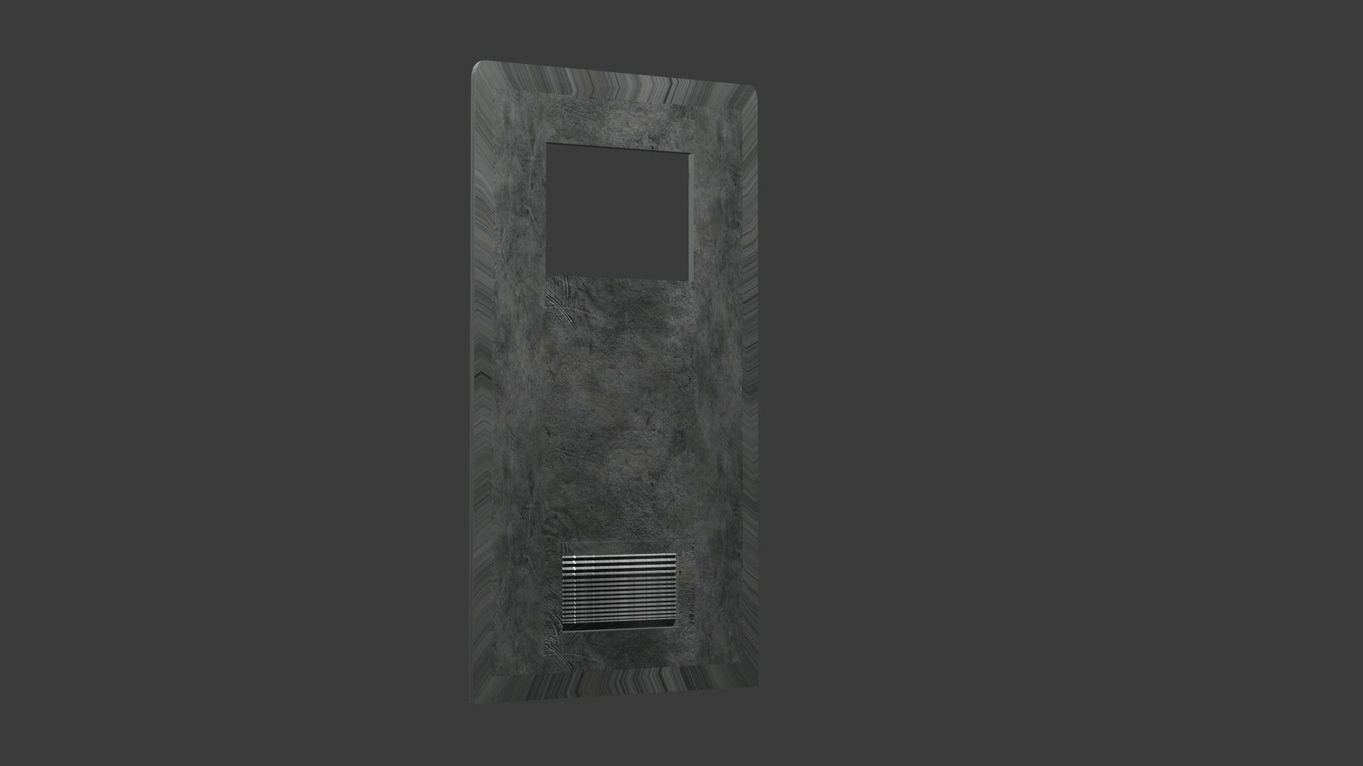 iron door 3D model_4
