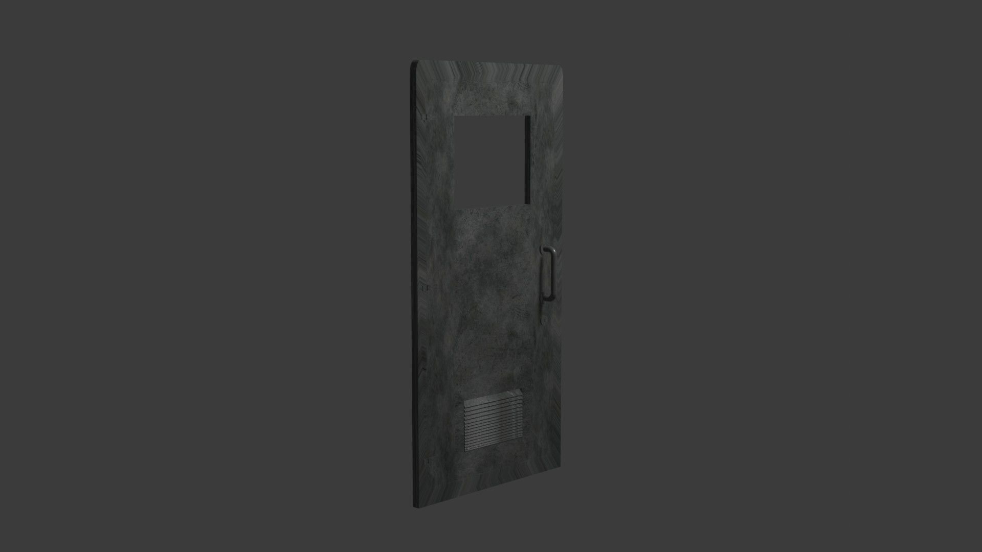 iron door 3D model_5