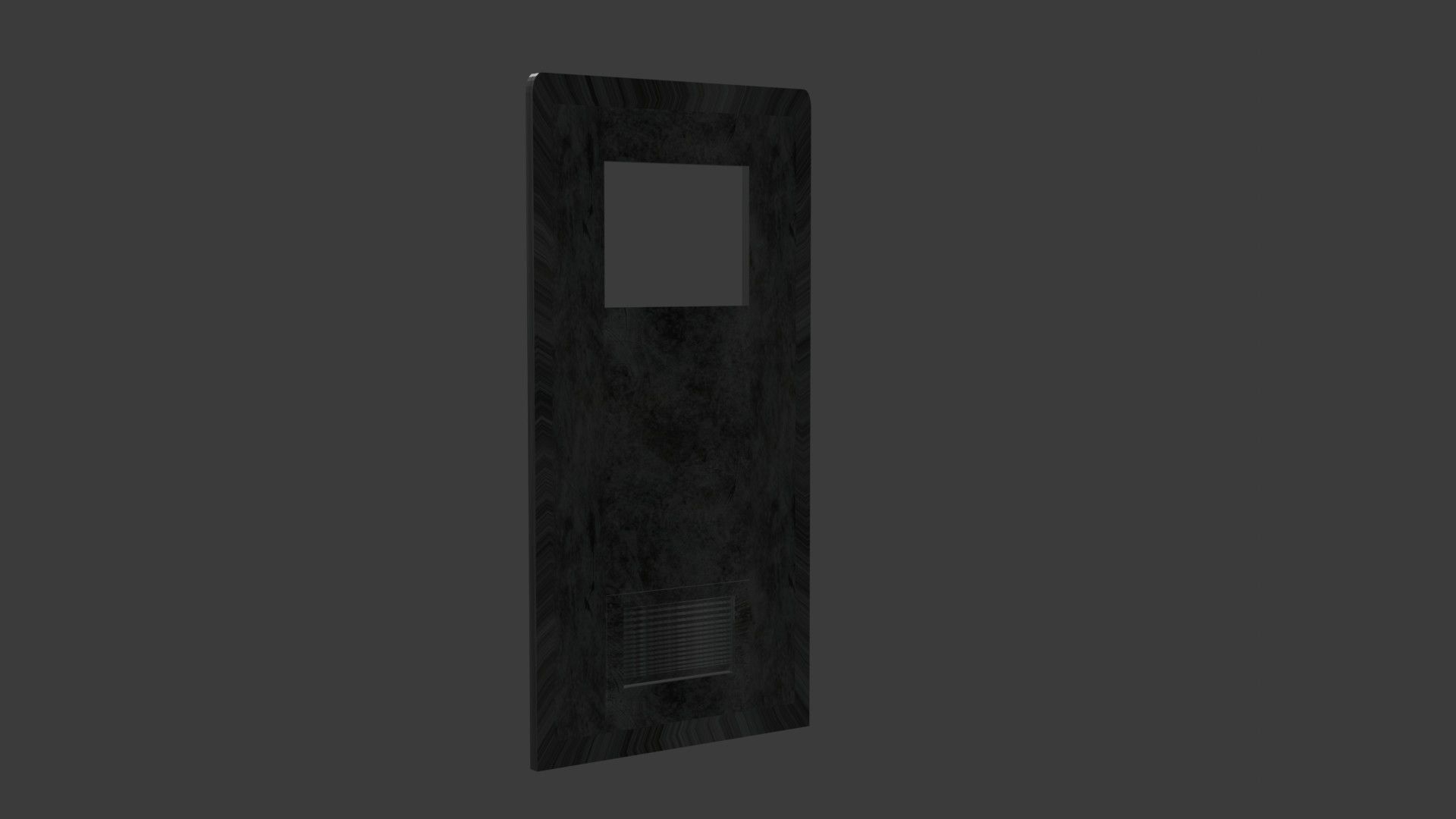 iron door 3D model_1