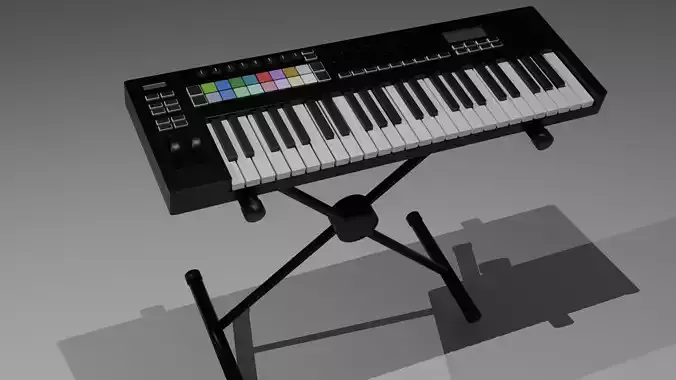 Music keyboard 
