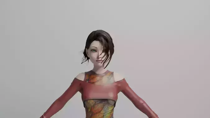 Cartoon 3D Character Model