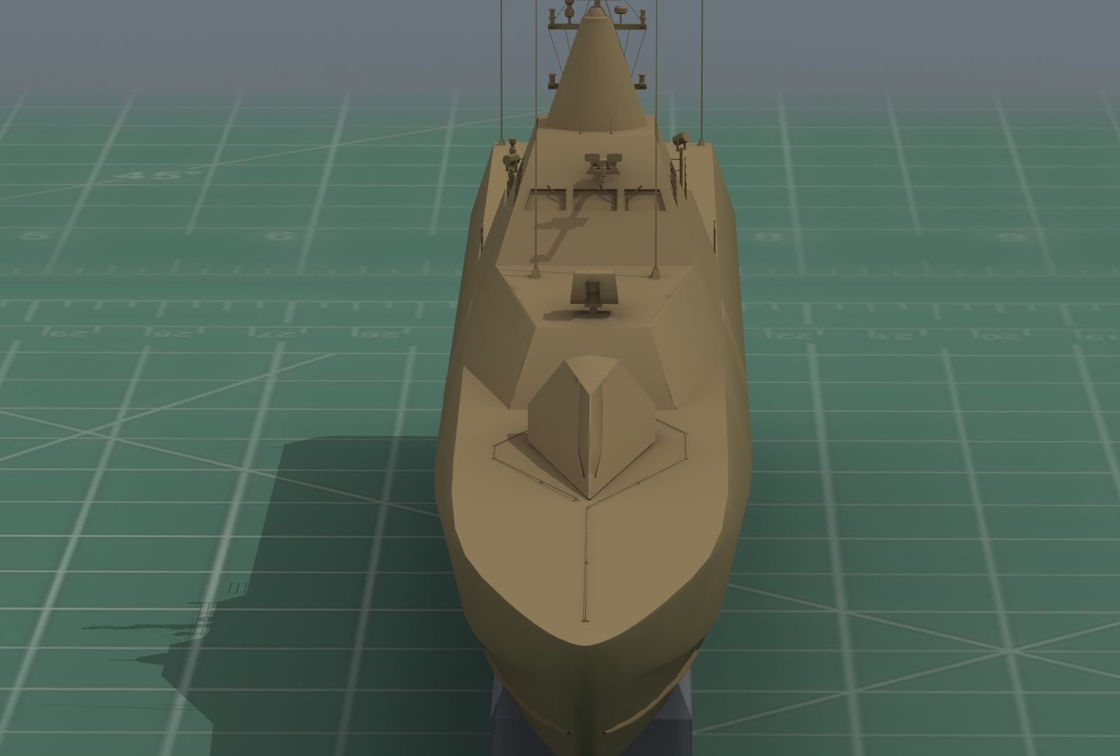 HSwMS Karlstad Visby Class Corvette 3D Print Model 3D print model_25