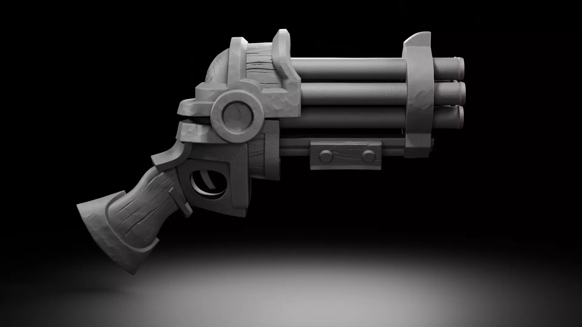 Furious Gladiator s Rifle - World of Warcraft  3D print model_0