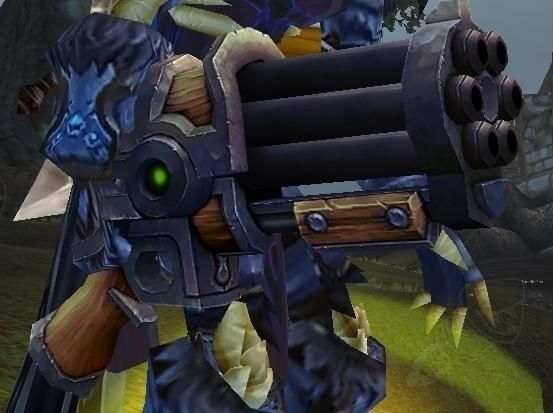 Furious Gladiator s Rifle - World of Warcraft  3D print model_2