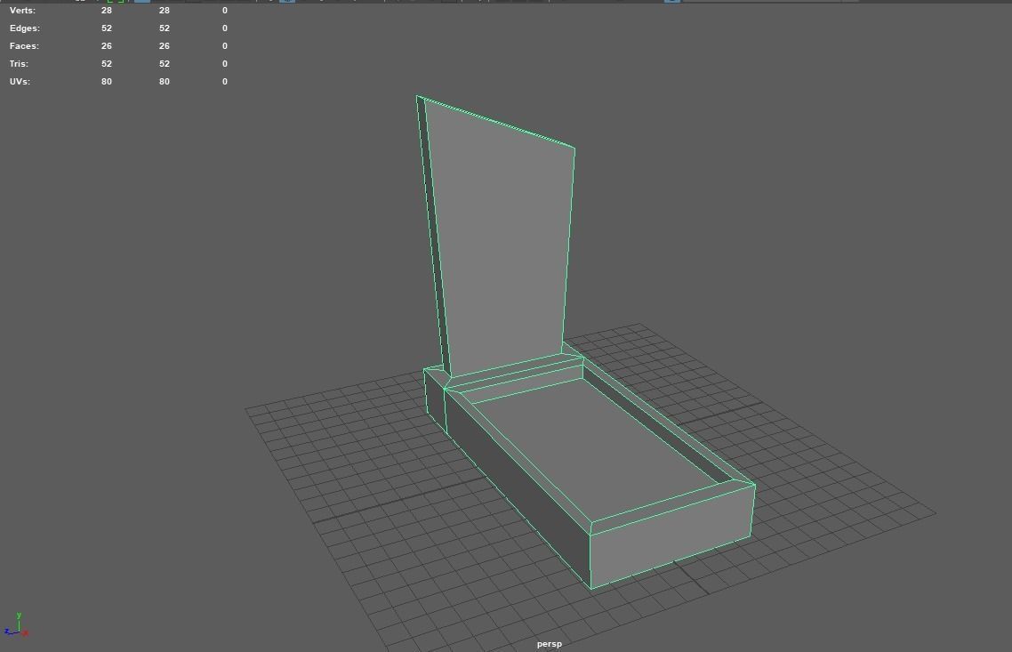 Graves and tombstones pack Low-poly 3D model_28