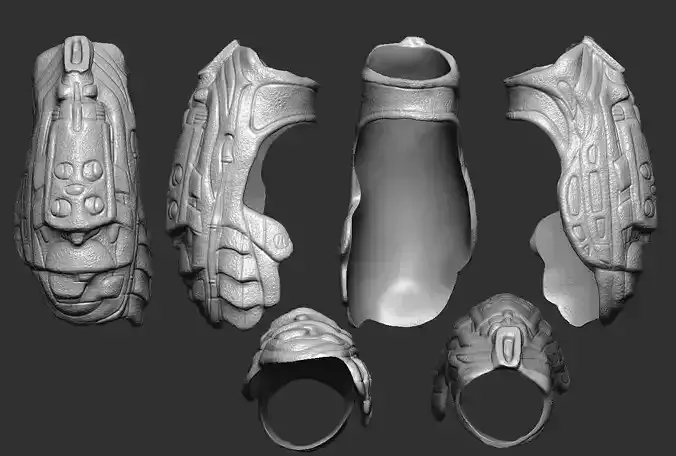 Super Predator blade side gauntlet