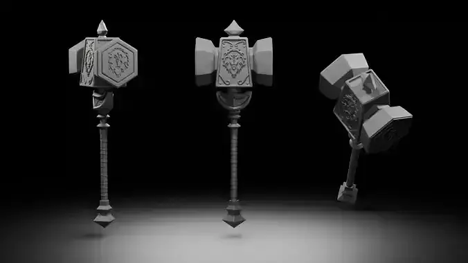 Grand Marshal s Battle Hammer - World of Warcraft 