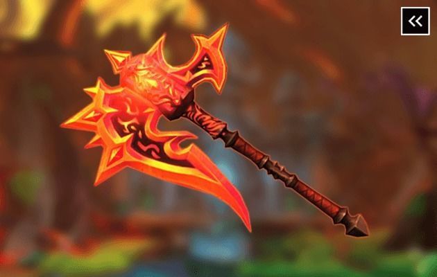 Fyrakk Legendary Axe - World of Warcraft  3D print model_3