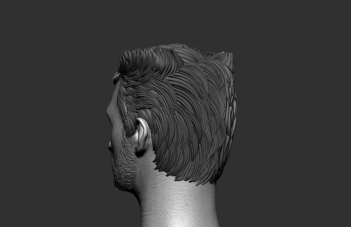 Wolverine Hugh Jackman 3d printable head two pack 3D print model_7