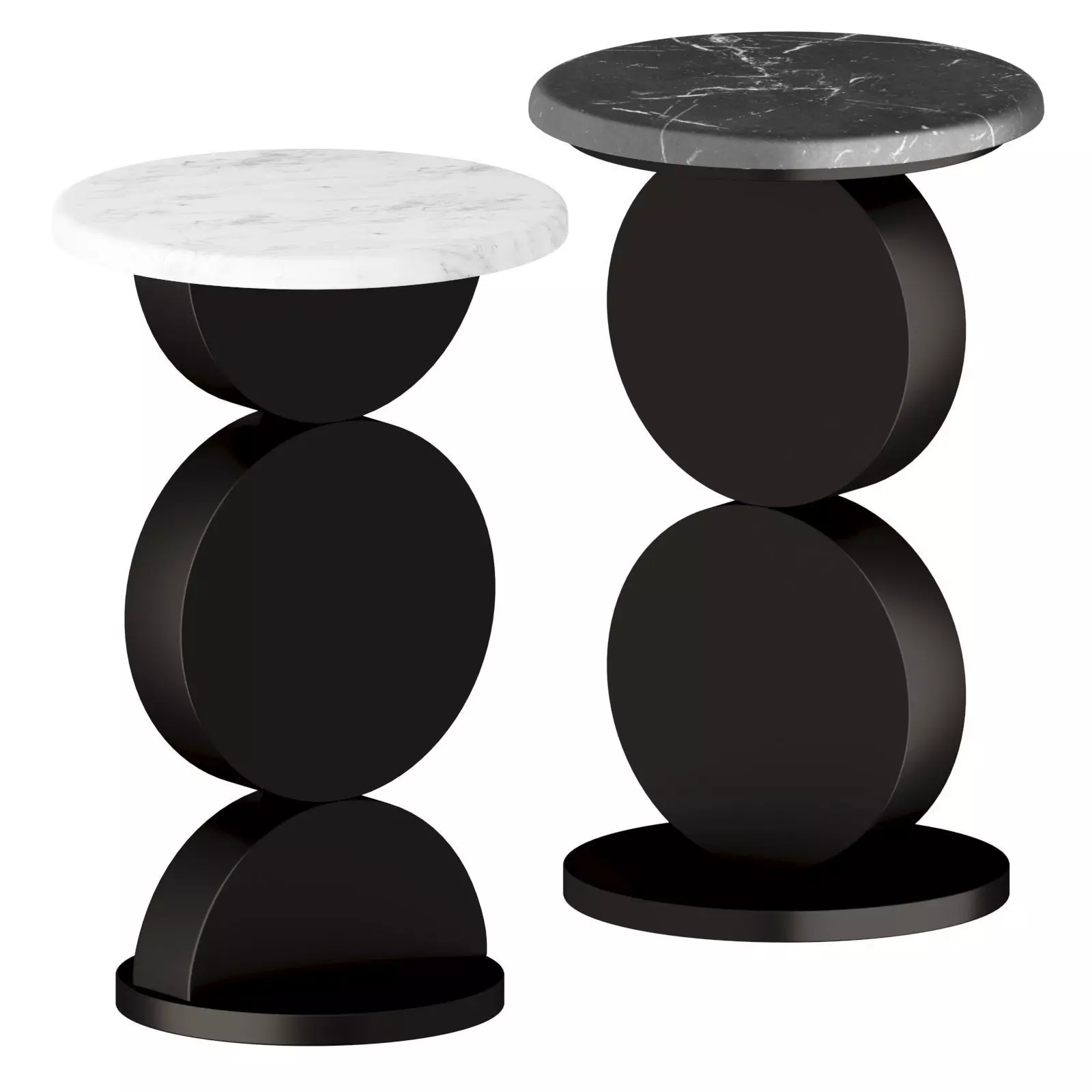Geometric Base Side Table By Liang Eimil Pop 3D model