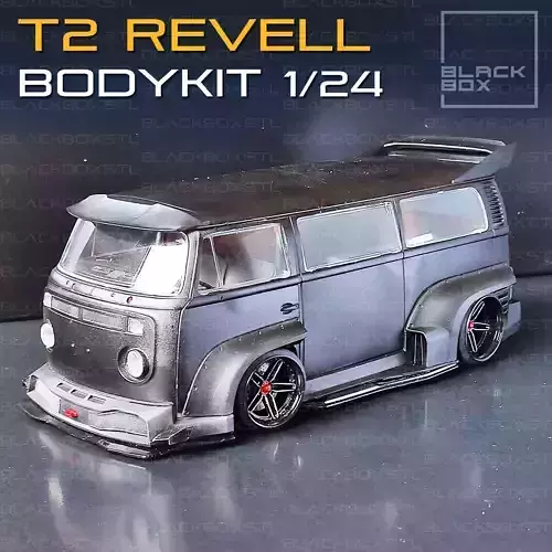 T2 Bus Bodykit for Revell modelkit 1-24th scale