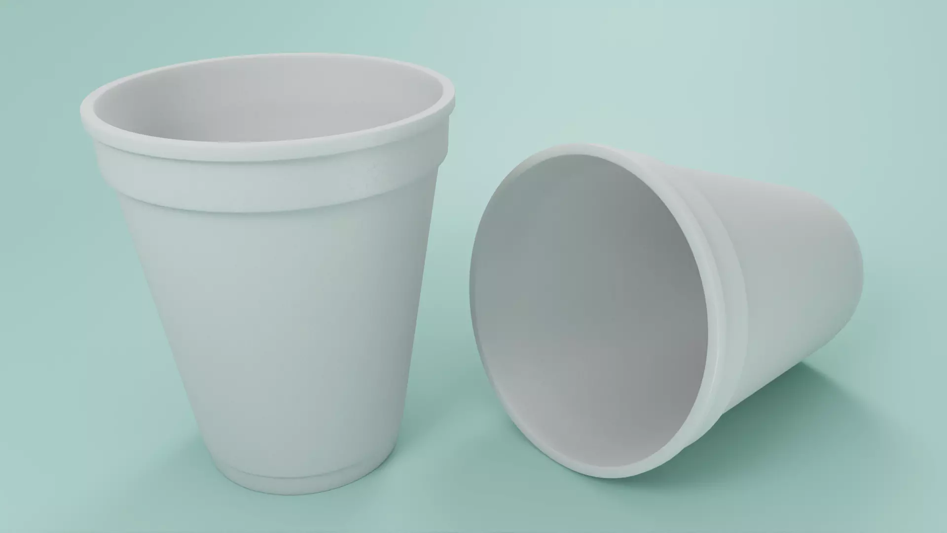 Foam Cup 3D model