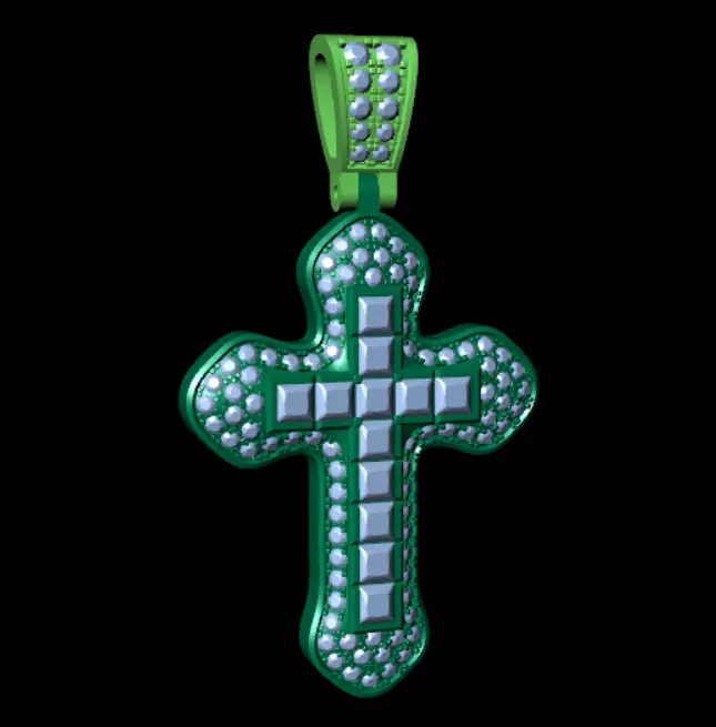PENDANT MA-01 CROSS 3D print model_0
