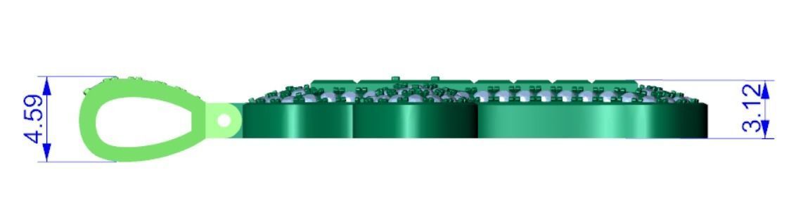 PENDANT MA-01 CROSS 3D print model_2