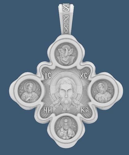 Cross 3D print model