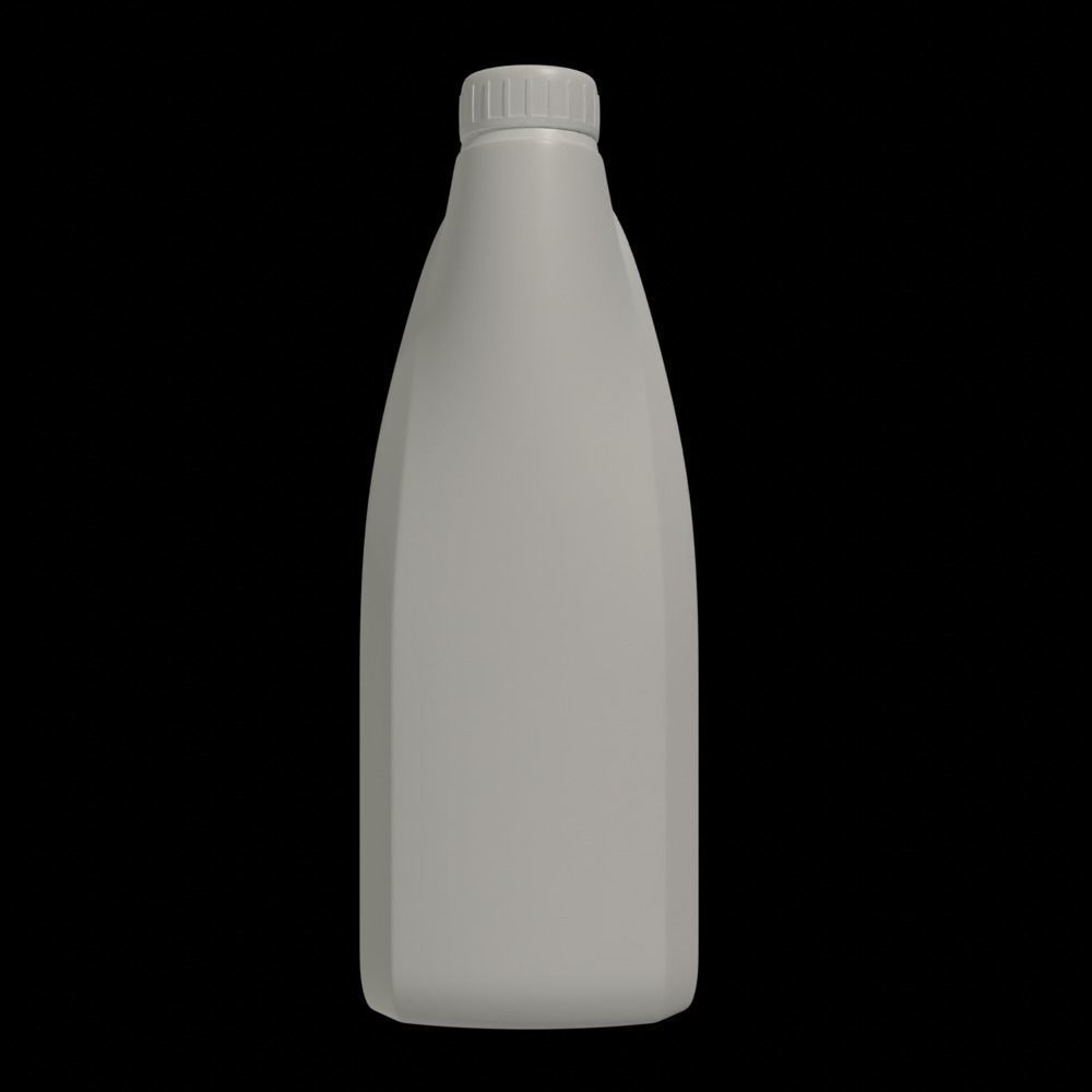 Motor Oil Bottle Mockup 3D model_2