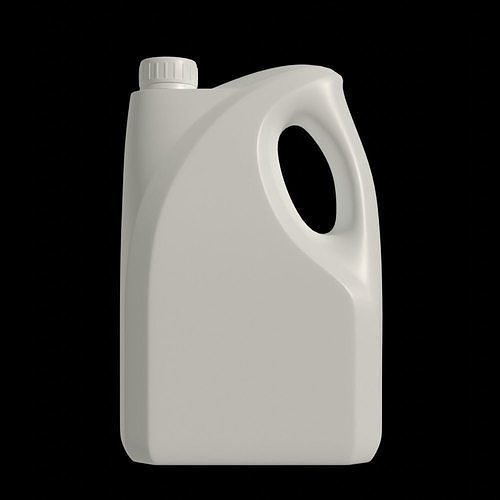 Motor Oil Bottle Mockup 3D model