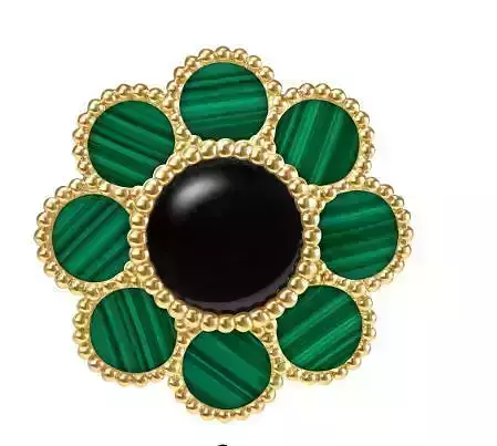 van cleef ring 3dm malachit