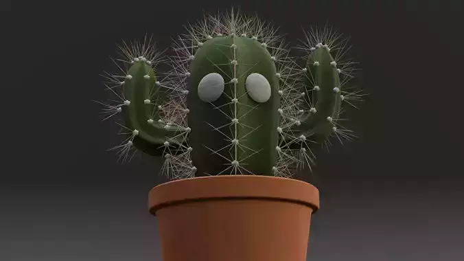 Cactus 3D Model 