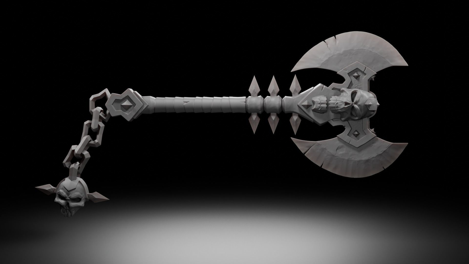 Arms Warrior Artifact Weapon - World of Warcraft  3D print model_1