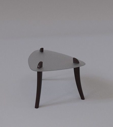 glass table Free 3D model