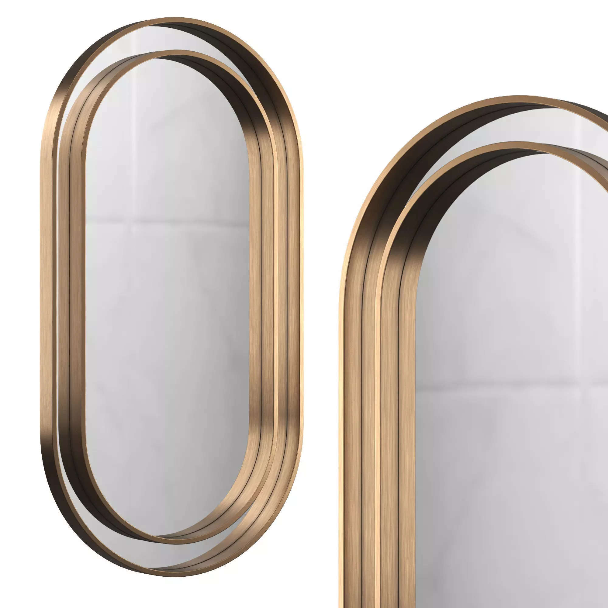 Saint-Germain mirror 3D model_0