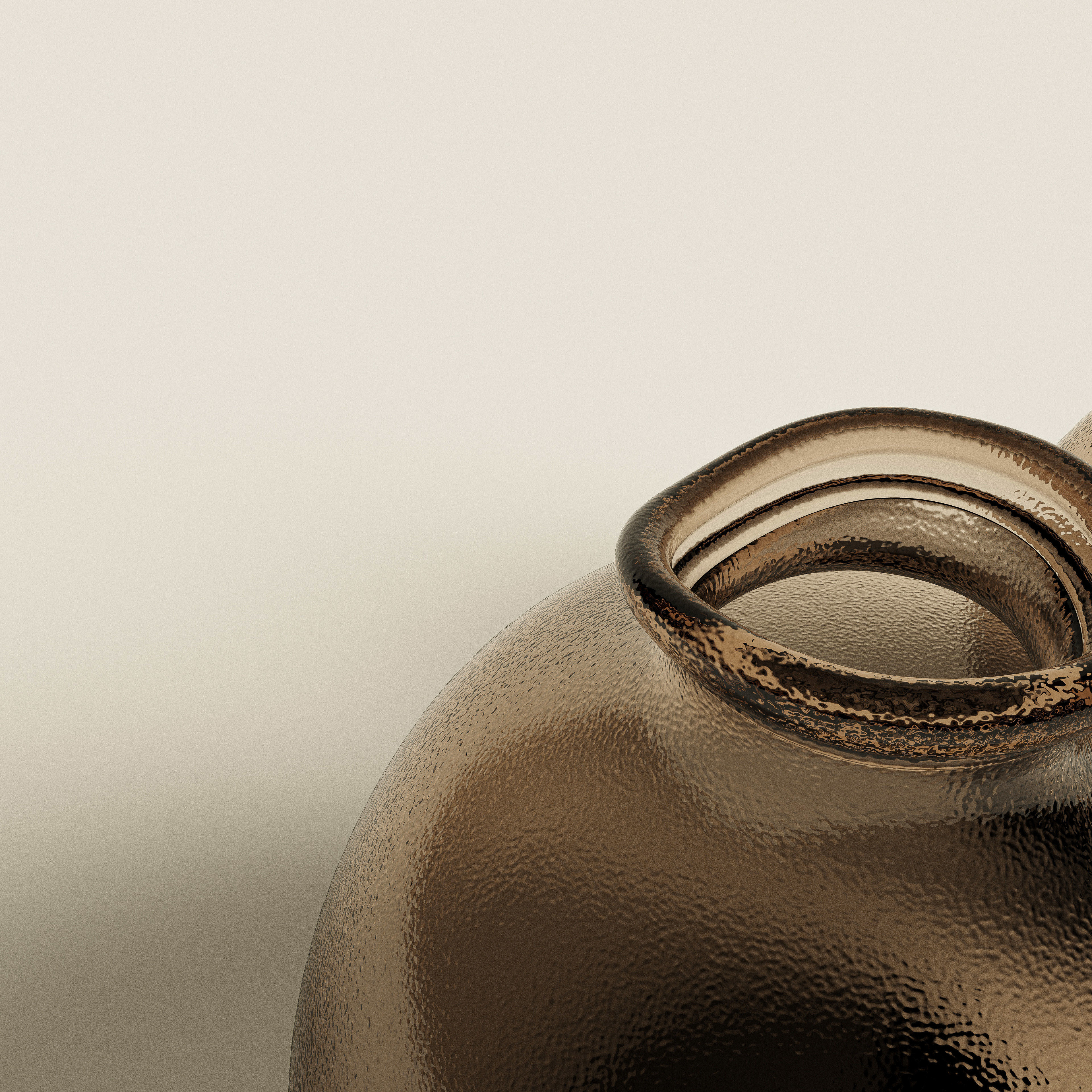 Amorphous Glass Vase 3D Model Free 3D model_3