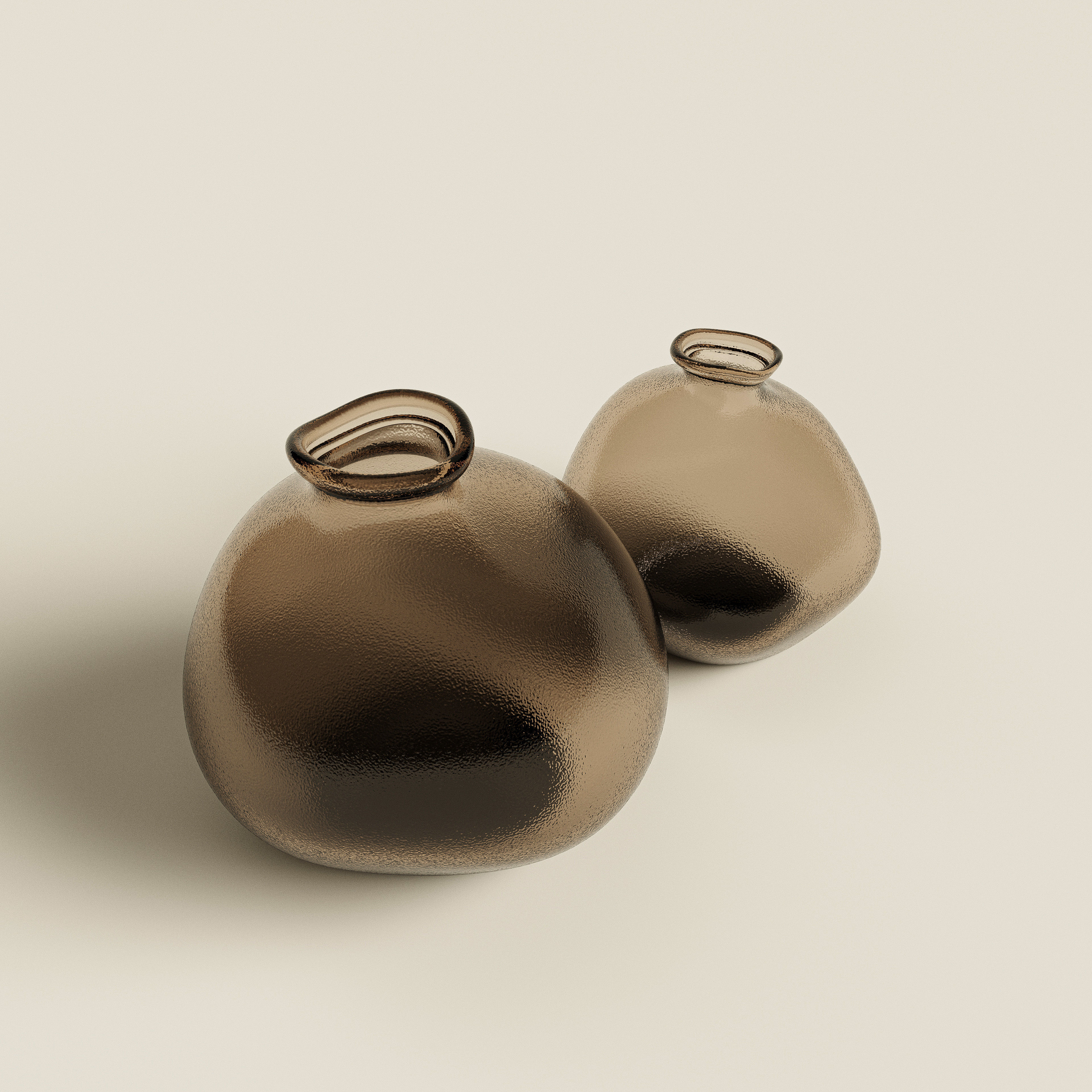 Amorphous Glass Vase 3D Model Free 3D model_1