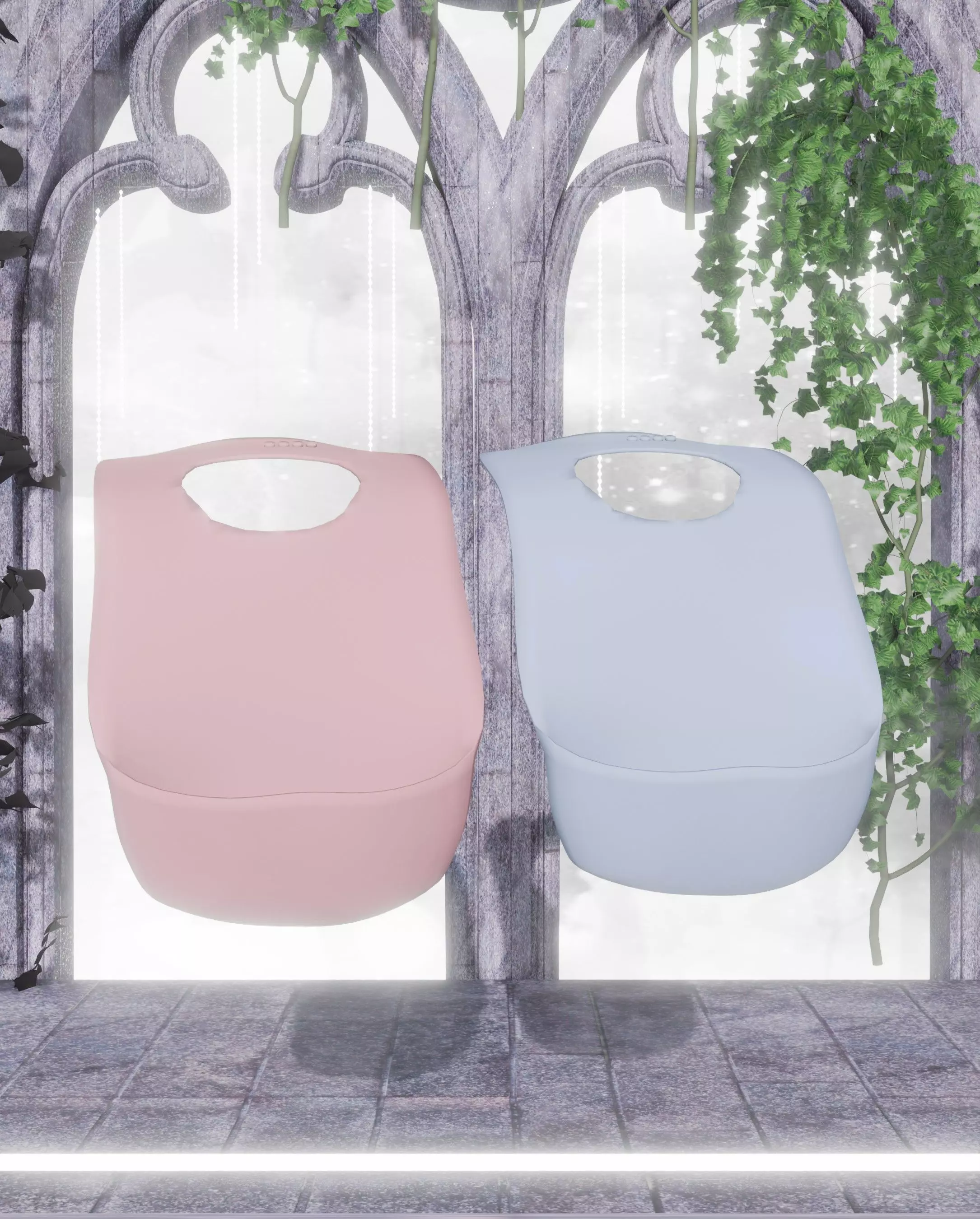 Baby Bib 3D model