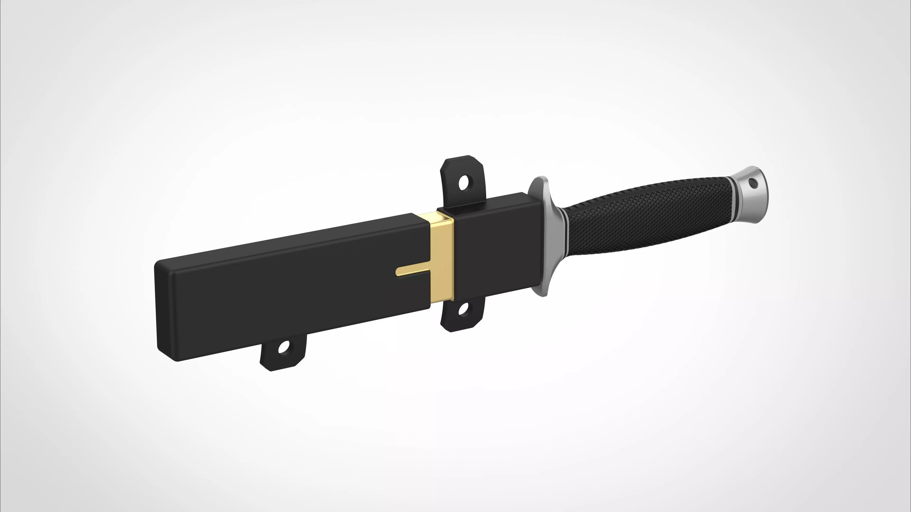 Dagger and Scabbard from the Deadpool and Wolverine 2024 3D print model_0