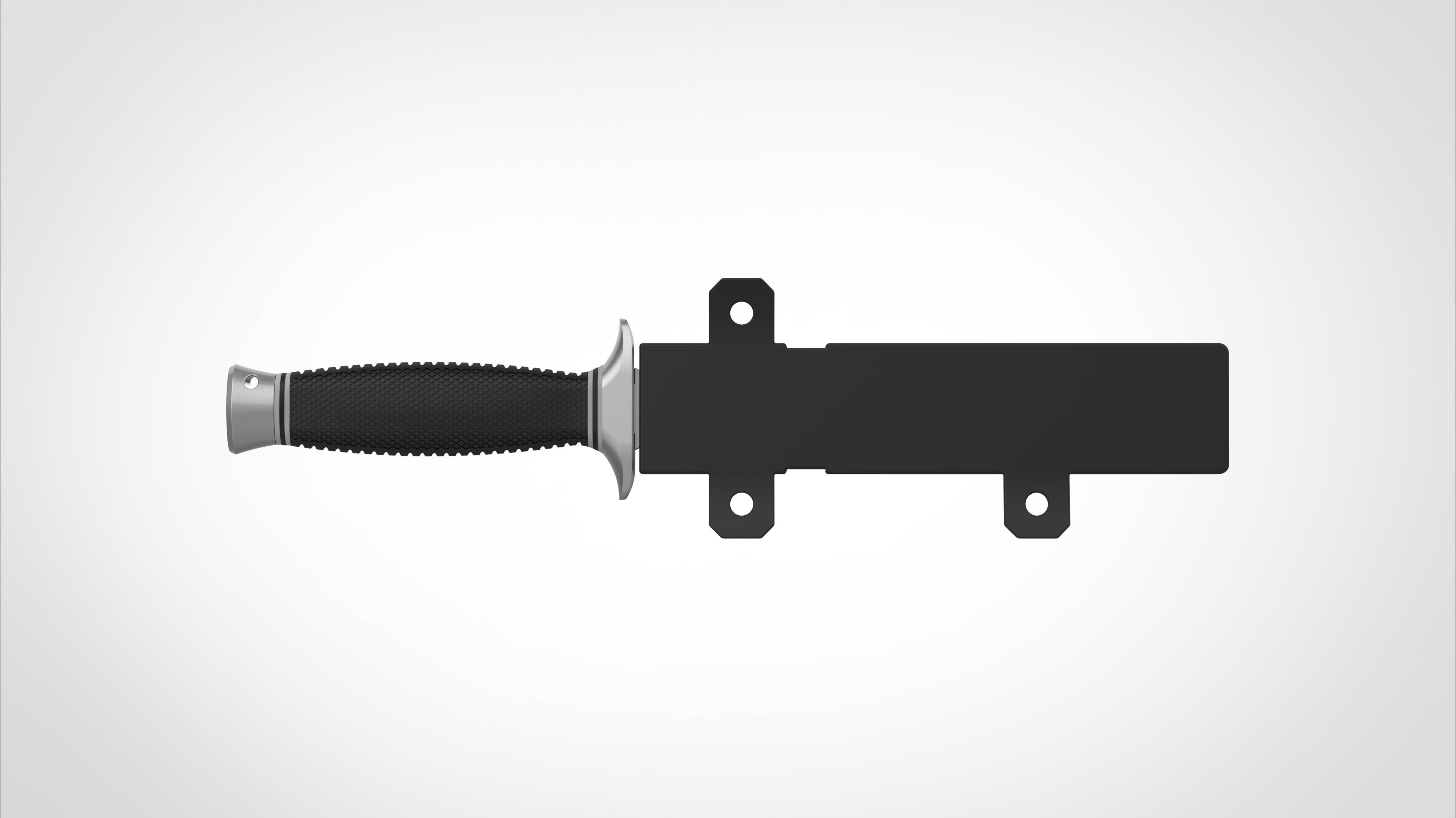 Dagger and Scabbard from the Deadpool and Wolverine 2024 3D print model_5