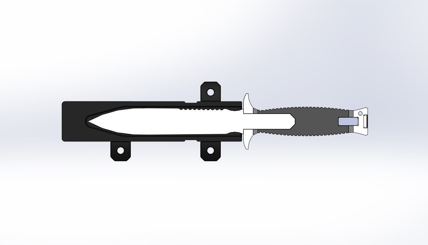 Dagger and Scabbard from the Deadpool and Wolverine 2024 3D print model_38
