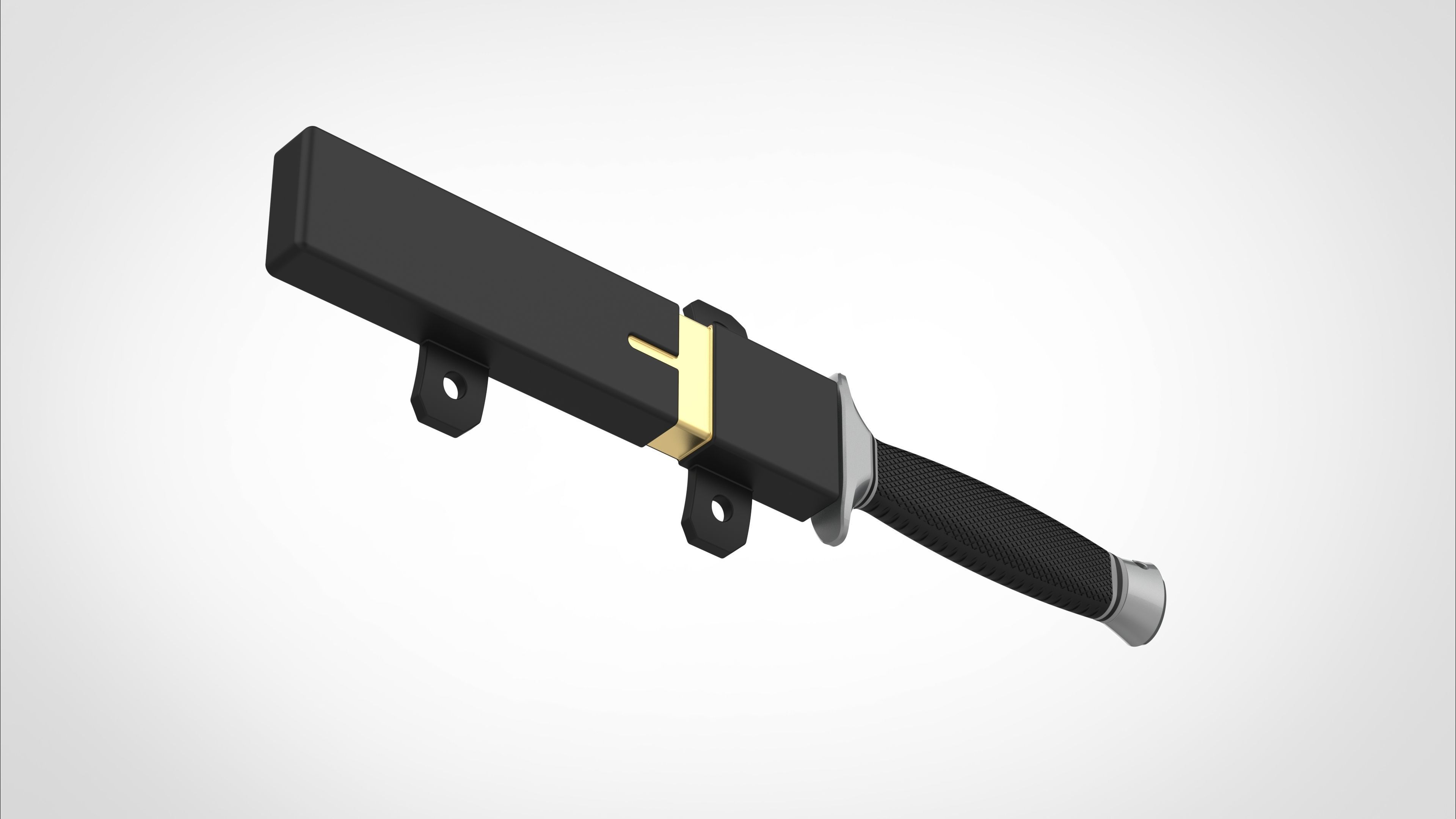 Dagger and Scabbard from the Deadpool and Wolverine 2024 3D print model_10