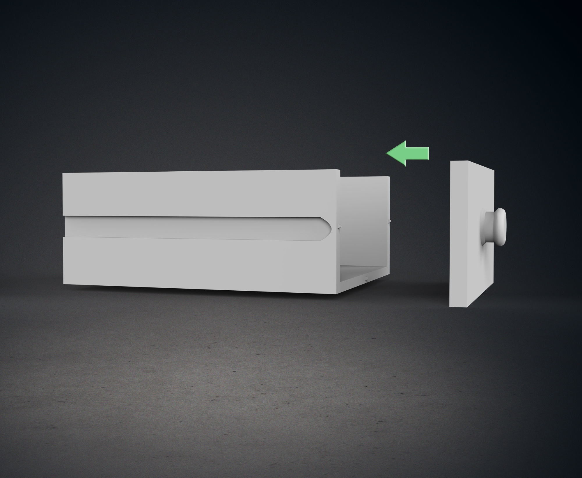 Doll Wardrobe 3D print model_8