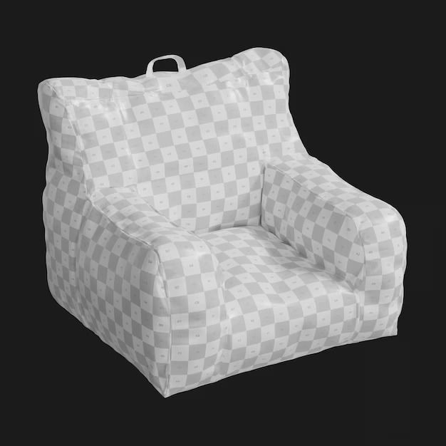 Bean Bag Chair Sofa 3d model 3D model_2