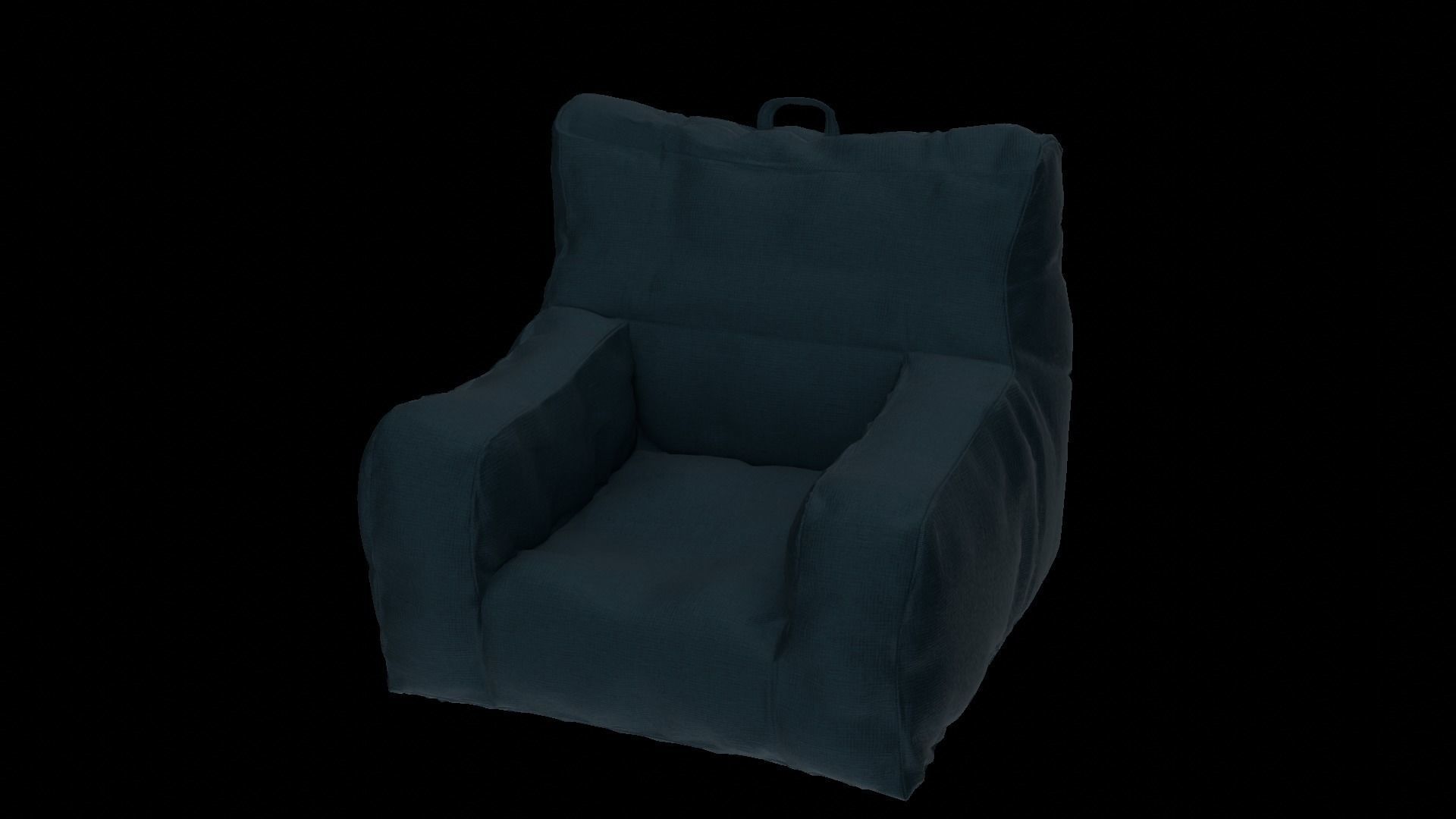 Bean Bag Chair Sofa 3d model 3D model_3
