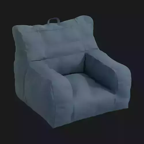 Bean Bag Chair Sofa 3d model 3D model