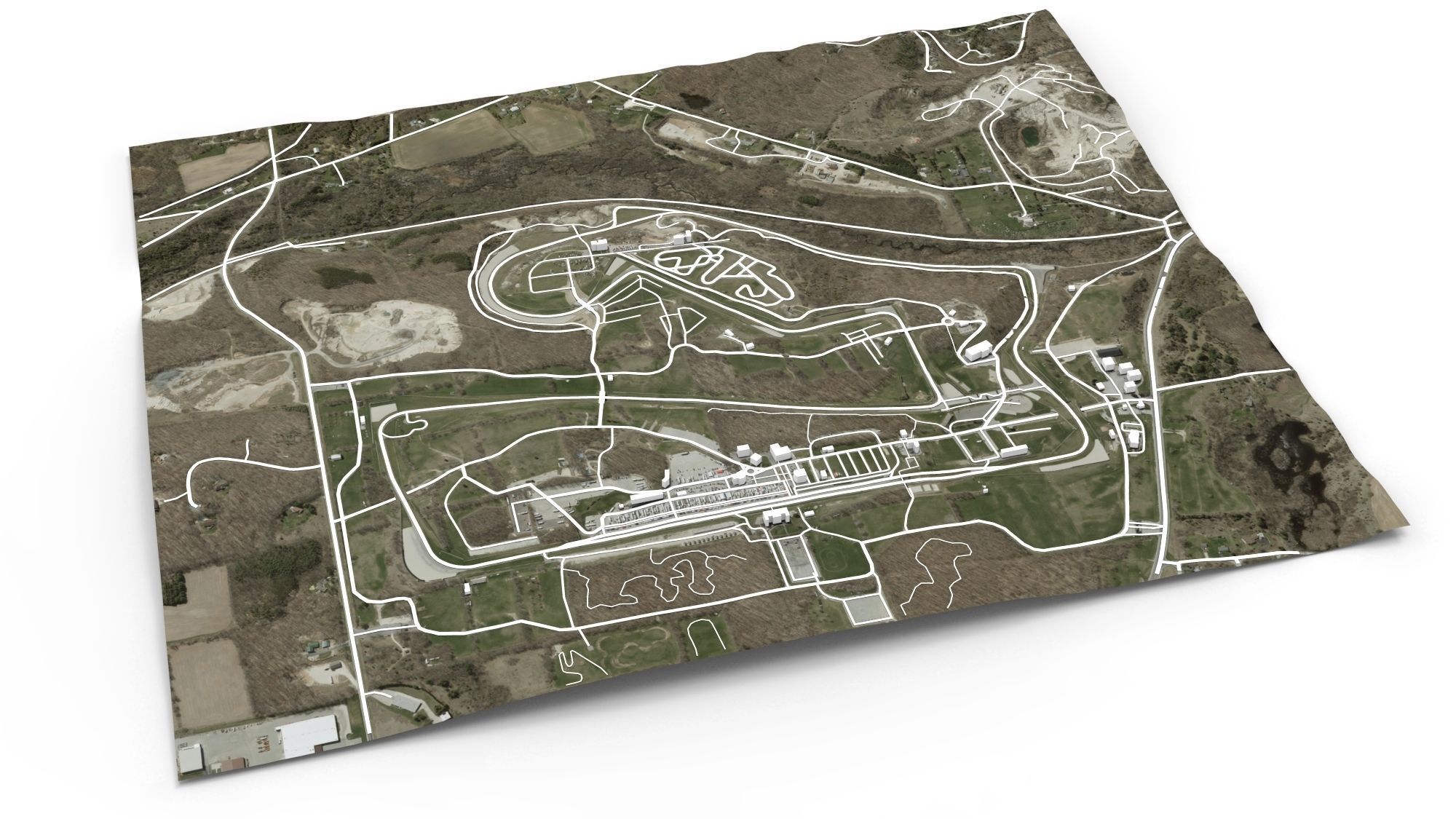 Road America 3D model_9