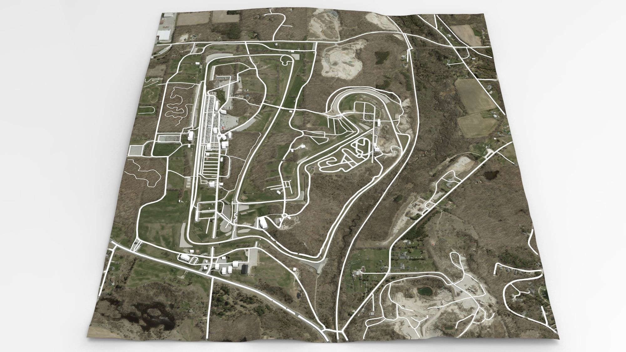 Road America 3D model_7